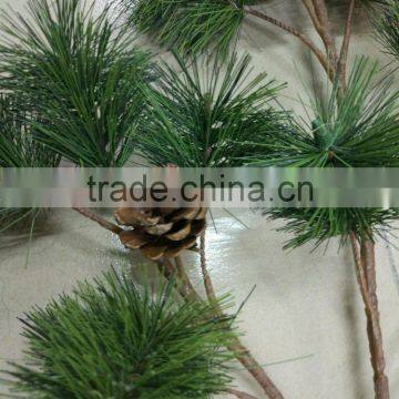 SJ0701115 Decorative Tree Branches Leave/artificial Pine Tree Fronds photo-3