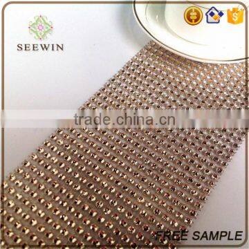 Royal Clean New Style Diamond Mesh Fabric for Table Runner photo-2