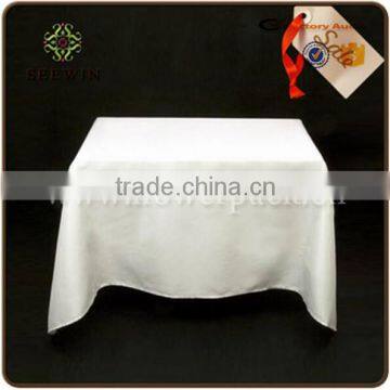 latest style 100% Polyester soft Table Cloths for event decoration