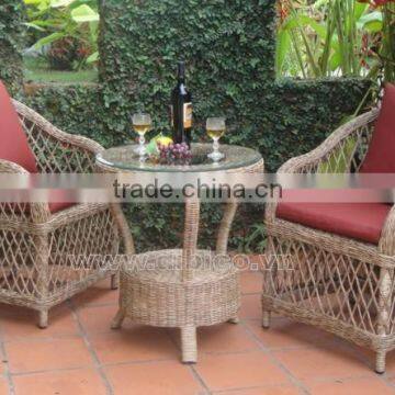 RATTAN DINING SET photo-5