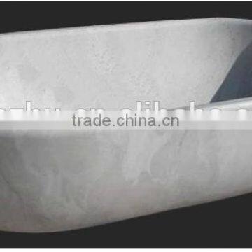 White Marble Bathtub For Bathroom Decoration