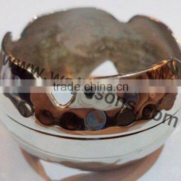 New Aluminum Napkin Ring | Wedding Wooden Napkin Ring photo-4