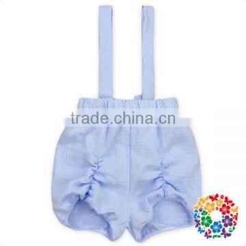 Purple-red Soft Cotton Suspender Shorts Children Boutique Wholesale Summer Shorts for Kids Girls photo-5