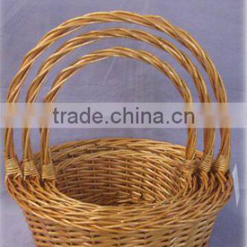 wicker collective basket for wedding