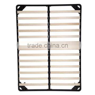 Hot Sell Full Size Wood Slat Bed Frame photo-3