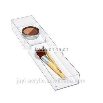 Crystal Small Stacking Acrylic Organizer Storage Tray Great for Cosmetics Jewelry Makeup photo-6