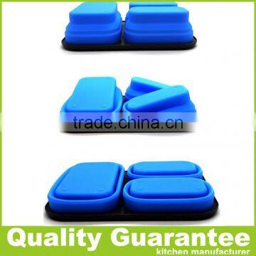 Microwave Bento Box Silicone Lunch Box photo-4