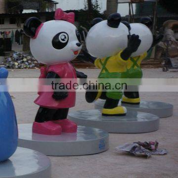 Fiberglass Panda Mascot photo-3