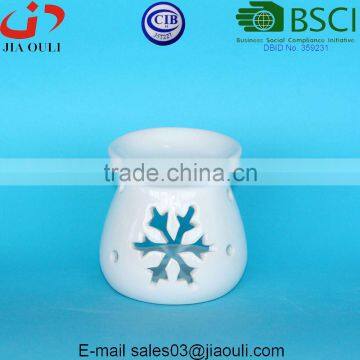 Popular sales ceramic tea light oil burner, christmas oil burner