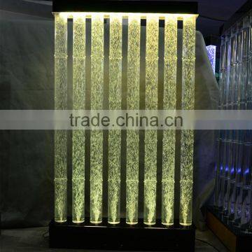 hotel used lighting water bubble wall led illuminated furniture