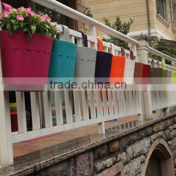 PP material 2014 new style garden flowerpot