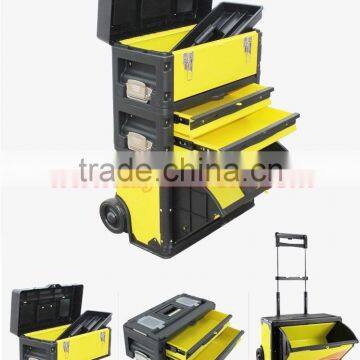 Draw-bar Box Plastic Box Trolley Case Compartment Tool Box Pull Rod Case Luggage photo-4