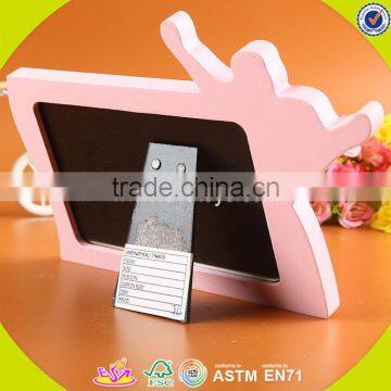 2017 Wholesale Pink Ballet Dancing Wooden Girl Photo Frame W09A045 photo-3