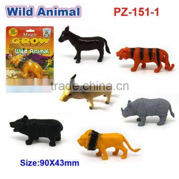 Grow Plastic Wild Animal Toys/Tiger/Lion