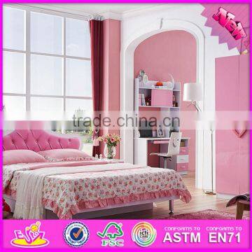 2016 High Quality Comfortable Children Wooden Modern Bedroom Sets W08H033 photo-4