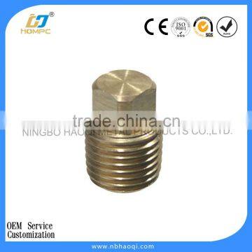 NPT THREAD FORGED BRASS PLUG FITTINGS FOR USA MARKET