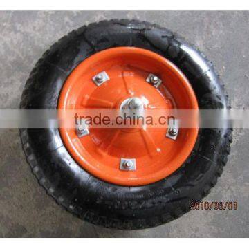 3.25/3.00-8 Steel Rim Wheelbarrow Wheels photo-4