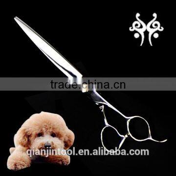 QJ-JP42 2017 new popular scissors stainless steel pet grooming scissors