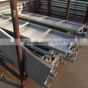 Scaffolding system plank steel walking board for ringlock system