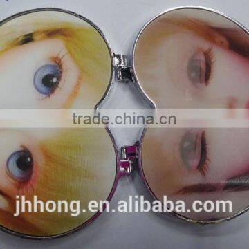 new fashion 3D beauty blinking double sided mirror