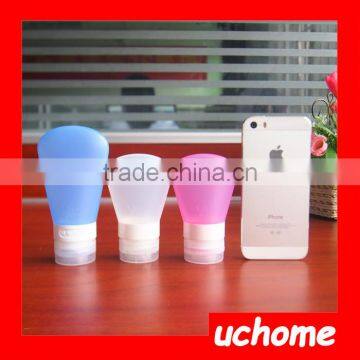 UCHOME Squeeze Silicone Travel Shampoo Bottle BPA Free Silicone Travel Bottle/ Eco Friendly Wholesale Cosmetic Containers photo-4