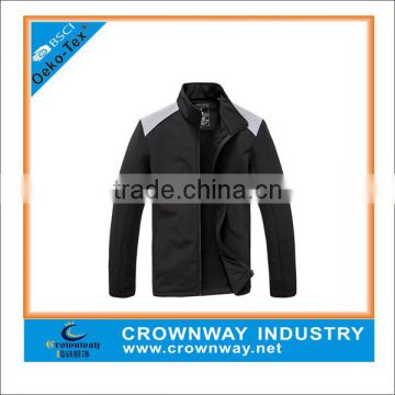 Cheap waterproof softshell jacket with reflector