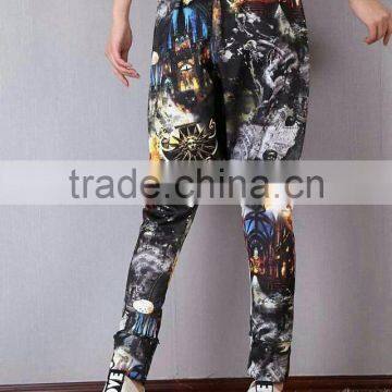 2016 New Arrival Personalized Street Trendy Women Print Hip Hop Pants photo-5