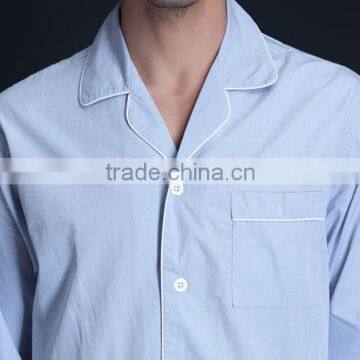 Men's 100%Cotton Long Sleeve Pyjamas/ Homewear / Nightgown photo-3