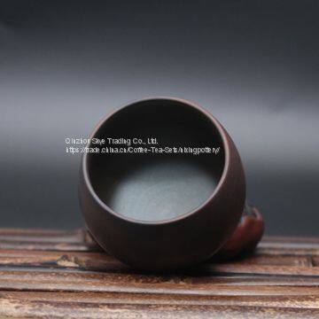 Chinese Qinzhou Nixing Pottery Handmade Tea Cup Goldfish Cup Kungfu Tea Large Tea Cup