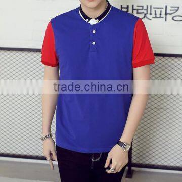 2016 Men Slim Sport Cotton Short Sleeve Polo Shirt
