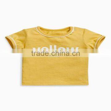 Wholesale Children Clothing Cheap Fashion Kids Clothes Short Sleeve Cotton Boutique Baby T-shirt photo-3