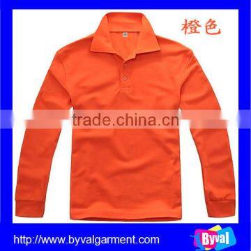 OEM Plain Polo Shirt for Man Long Sleeve Polo Shirt Low Price Polo Shirt photo-5