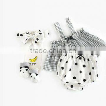 Polka Dots Newborn Baby Clothes Toddler Clothing Eco-Friendly Shorts photo-5