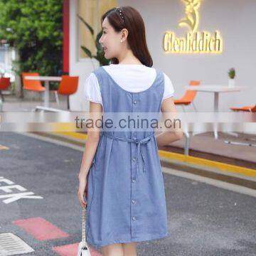 Zm51274a Good Quality Latest Two Pieces Women Pregnant Dress photo-4