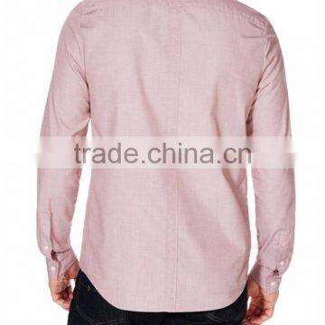 2016 Fashion Trend Shirt Wholesale Mens Flax Fabric Shirt photo-3