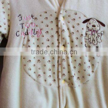 2016 Lovely New Style 100% Cotton Baby Winter Romper Long Sleeve Suit photo-3