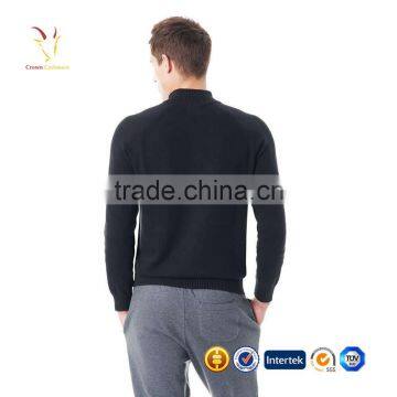 Fashionable Cashmere Sweater Sale Men Cashmere Sweaters With Zipper photo-2