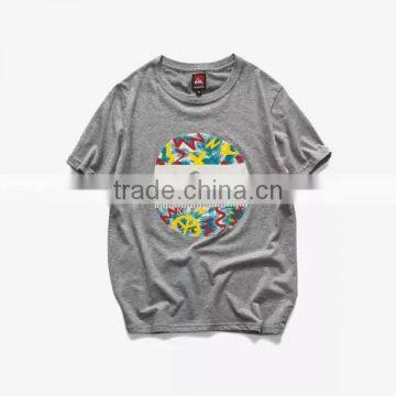 Mens Oversized Tshirt Boys Stylish T-shirt Floral Pattern Boys T-shirt Raglan T-shirt photo-4