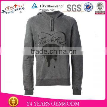 Printed wholesale blank pullover cheap hoodies wholesale