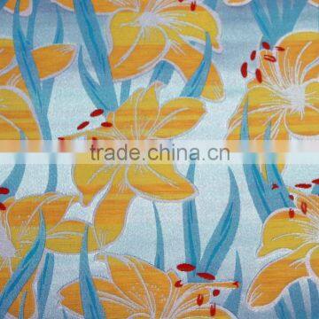 China Beautiful Jacquard Polyester Fabric, 170cm Garment Fabric photo-2
