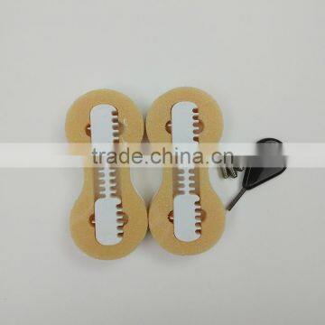 FCS Fin Fusions White9 Degree Plastic Surfing Fins Box 2pc/set photo-4