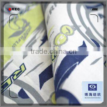 lawn fabric of 100% cotton cambric printed fabric