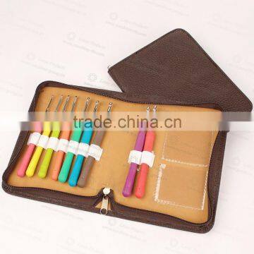 New Design Mixed Color Knitting Needle Crochet Hook Soft TPR Crochet Hook Set photo-4