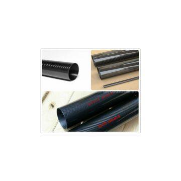 tape distance carbon fiber tubes, 3k surface carbon fiber pipe, 3k plain weave carbon tube