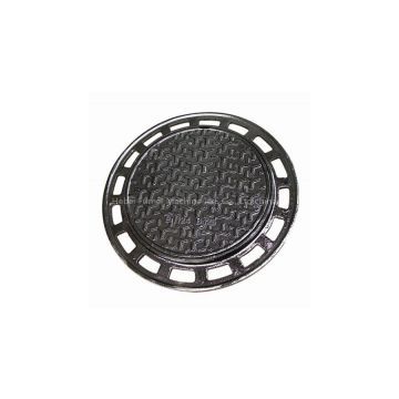 B125  ductile iron manhole cover and frame