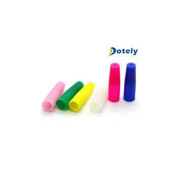 E Cigarette Colorful Silicone Mouthpiece Cover Cap for Disposable