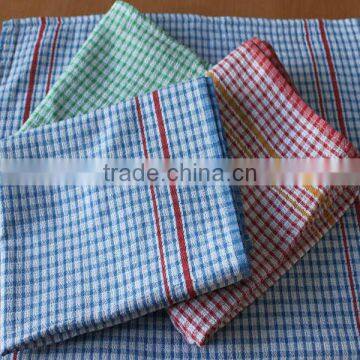 yarn-dyed stripe kitchen towel