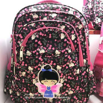 Beautiful Girls' school bag, teenager lightweighted backpack, large capacity shoulder bookbag
