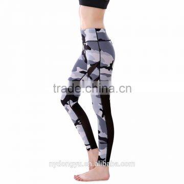 white black camo yoga jogging legging /morning morning xg camo plus size high waist athletic high waist yoga pants