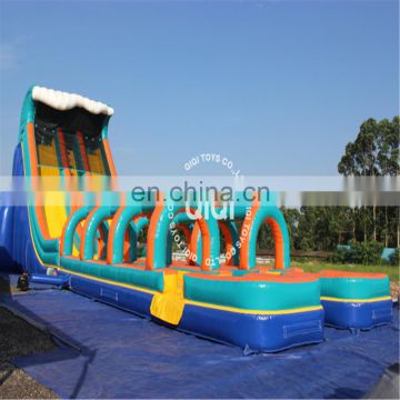 long giant inflatable water slide/inflatable slip n slide